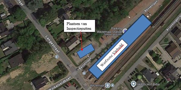 Plan vernieuwingswerken Bessenlaan.