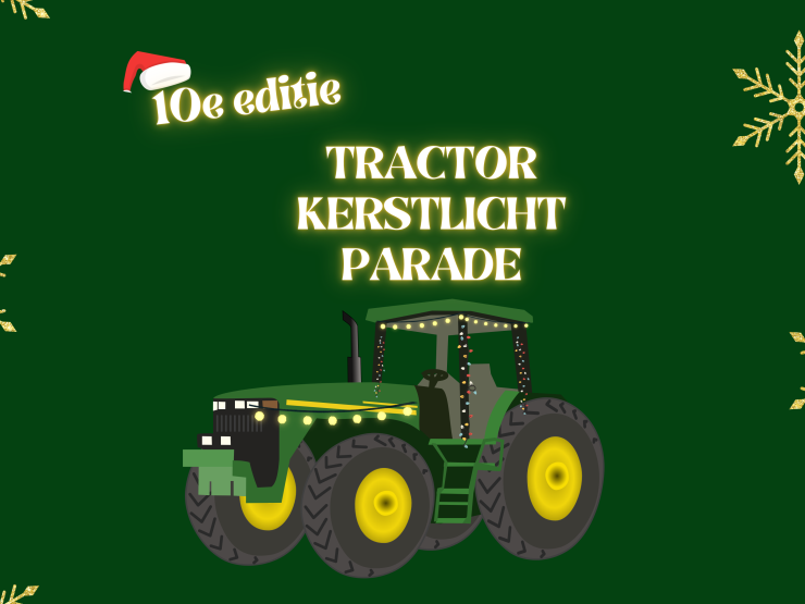 Tractor Kerstlicht Parade