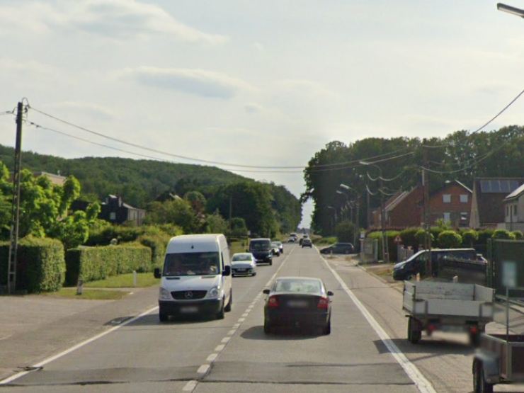 Herstellingen op de Aarschotsesteenweg.