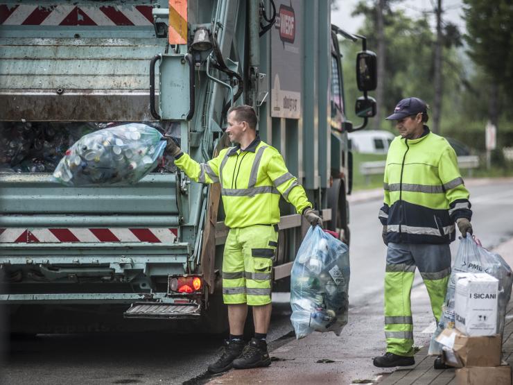 Afvalophalers van EcoWerf