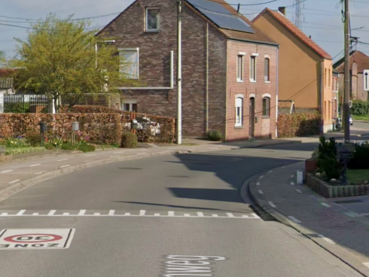 Rotselaarsesteenweg in Wijgmaal.
